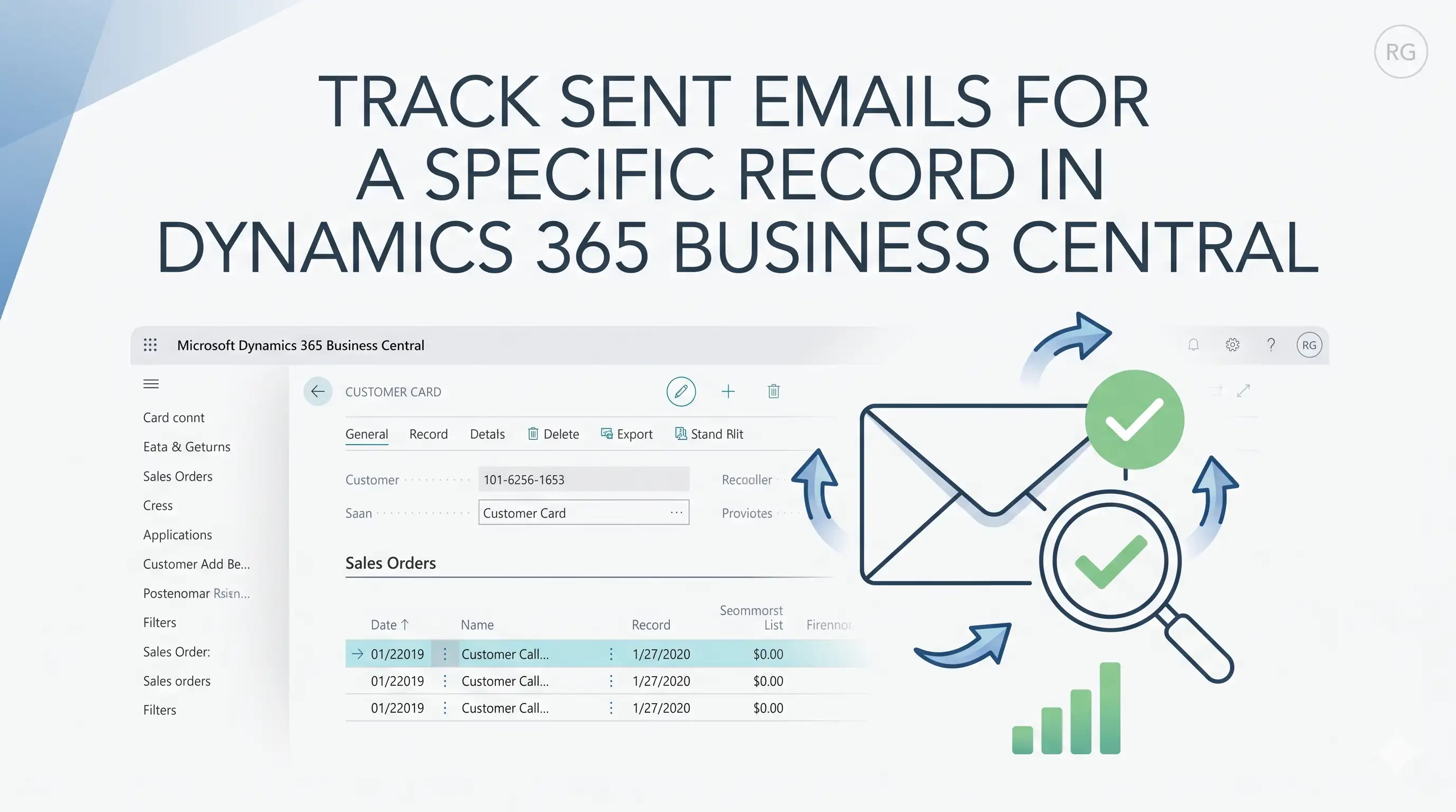 Track Sent Emails for a Specific Record in Dynamics 365 Business Central