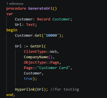 How to Generate Dynamic Business Central Record URLs Using AL